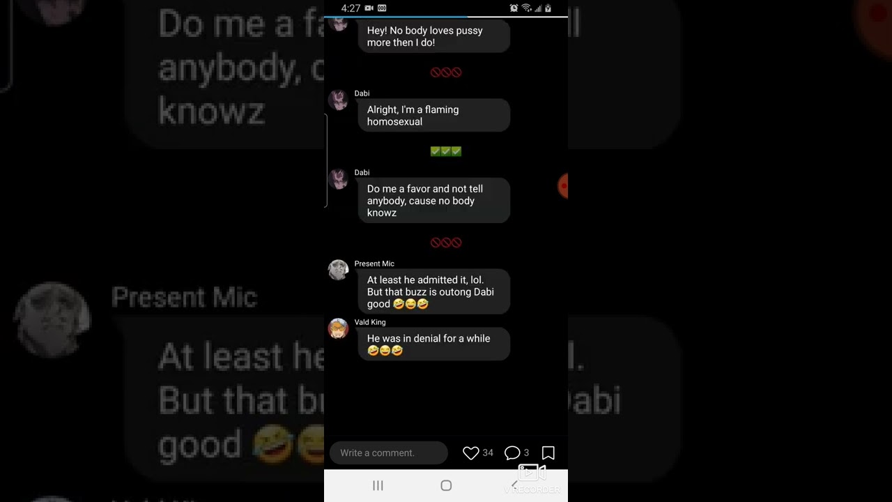 BNHA Skit Prank: Lie Detector (DabiDeku, Aideku, HawksDeku)