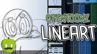 Opentoonz 1.3   How to use Vectors for Lineart