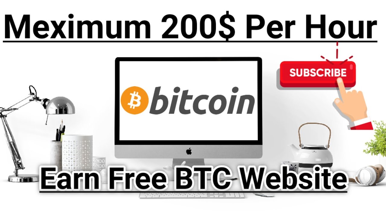 Earn free btc worth 200$ per hour - YouTube