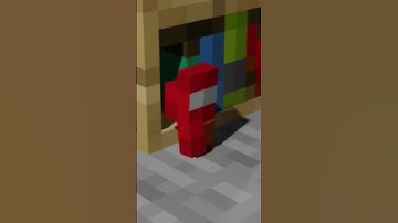 Minecraft bookshelf is sus