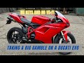 WE RISK 1000&#39;s £££ ON A NON RUNNER DUCATI EVO WITH NO KEYS