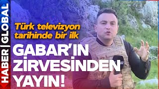 Haber Global Ekibi Gabarın Zirvesinde Türk Televizyonlarında Bir İlk