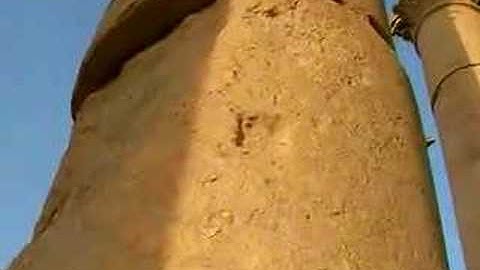 The temple of Artemis at Jerash, Jordan