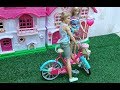 ละครบาร์บี้ ชีวิตประจำวันตุ๊กตาบาร์บี้ผู้ชาย Barbie Bedroom Morning Routine / น้องไนซ์