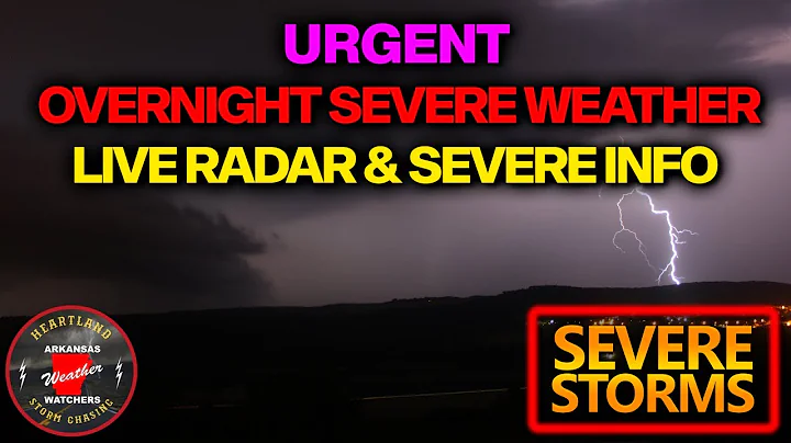 Severe Weather Likely Overnight Tonight (Northern AR) | LIVE Continuous Radar & Info 8/13/23