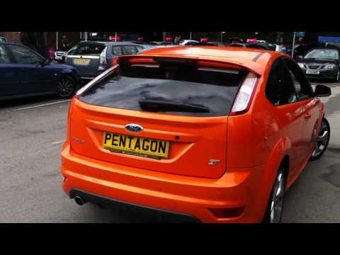 08 Ford Focus 2 5 St 3 3dr Orange Youtube