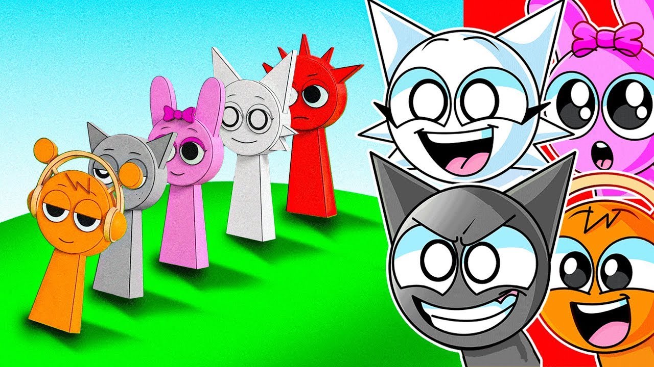 Sprunki but DOMINO EFFECT!