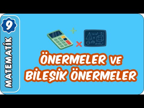 Mantık- Önermeler ve Bileşik Önermeler | 9.Sınıf Matematik