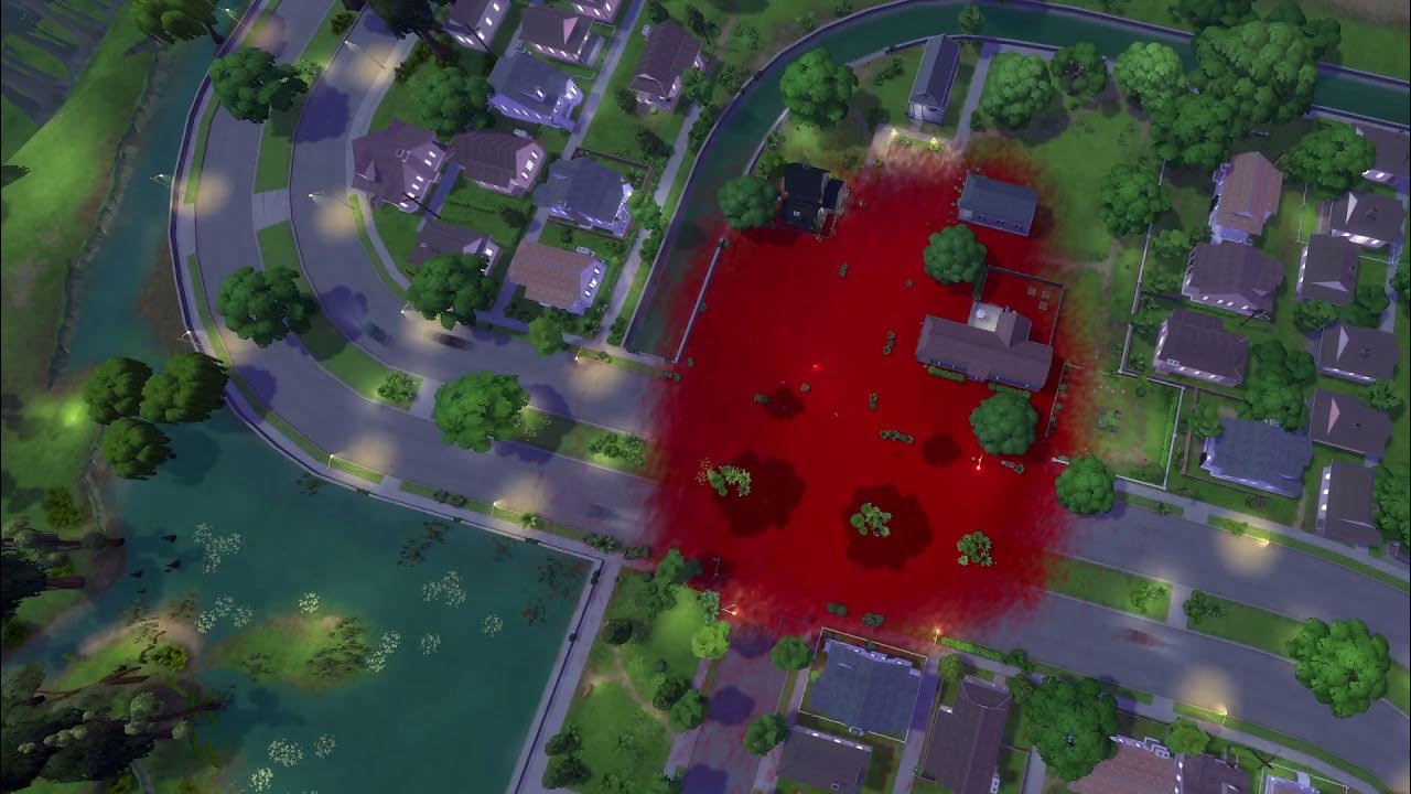 SO MUCH BLOOD!! Sims 4 Teaser YouTube