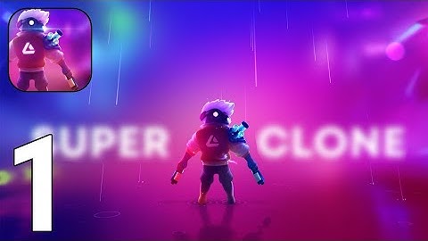 Super Clone Gameplay Walkthrough Part 1 - Tutorial [iOS/Android Games]