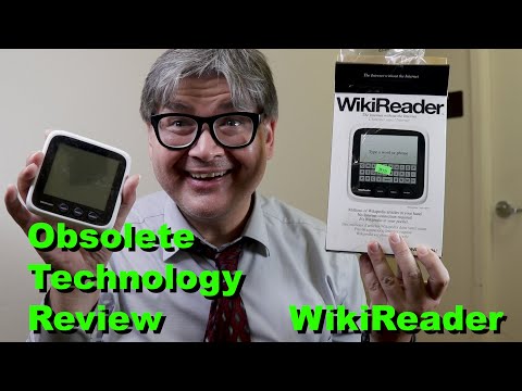 Obsolete Technology Review WikiReader