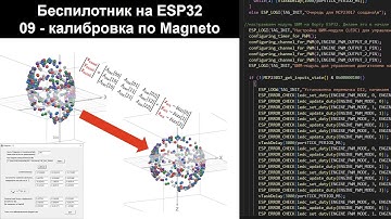 09 - Беспилотник на ESP32 - Калибровка акселерометра и магнетометра по методу Magneto