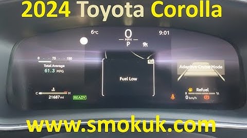2024 Toyota Corolla Virtual Cockpit R7F701401 Mileage Correction how to do it SMOK. Adjust Miles Low