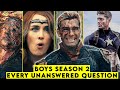 The Boys Season 2 Unanswered Questions || Season 3 Date? || Homlander's Future || ComicVerse