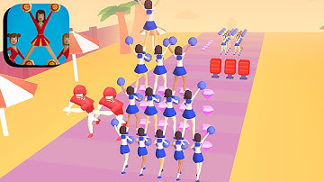 Cheerleader Run 3D - All Levels Gameplay Android,ios (Part 3)