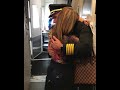 Pilot surprises mom on flight