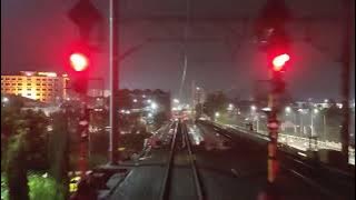 Yogyakarta-Lempuyangan saat malam hari | Backride KA Kertanegara