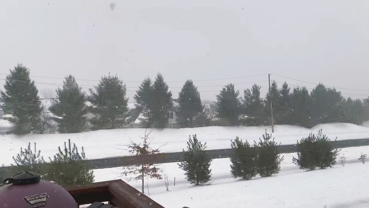 Snowing in Pennsylvania YouTube