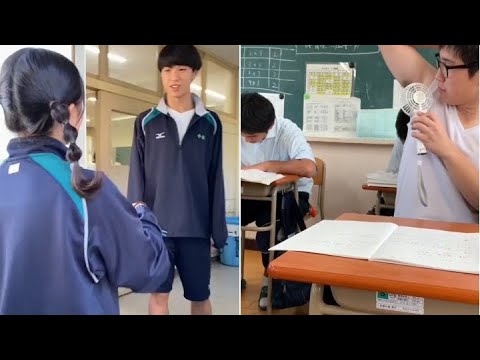 [Tiktok Japan] High School Life 日本の高校の編集Tiktok| Japanese Highschool