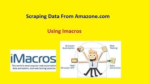 Amazone/Ebay/Yelp  Product Scraping [Imacros]