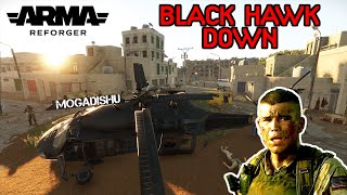 THE MOST EPIC TAKE ON BLACK HAWK DOWN - ARMA REFORGER (Mogadishu)