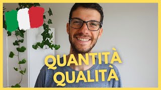 Come parlare tanto in lingua italiana - Quantità vs Qualità | Italiano In 7 Minuti (Sub ITA)