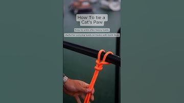 How to tie a Cat’s Paw Knot #tutorial #knot