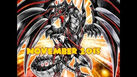 Yugioh Deck Profile Chaos Dragons November 2015 Format