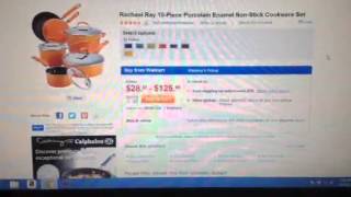 Walmart Rachael Ray 10- Cook Set