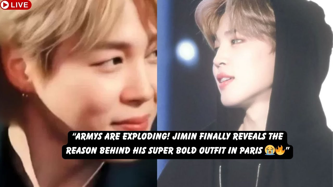Jimin SHOCKS Paris Fashion Week in Bold Shirtless Suit + His Honest Reaction on Livestream!