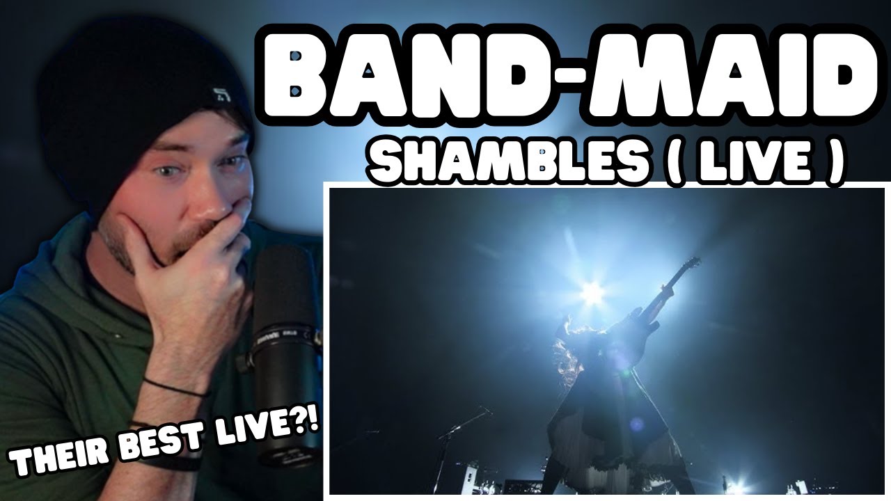 Metal Vocalist Reacts - BAND-MAID / Shambles (Official Live Video)
