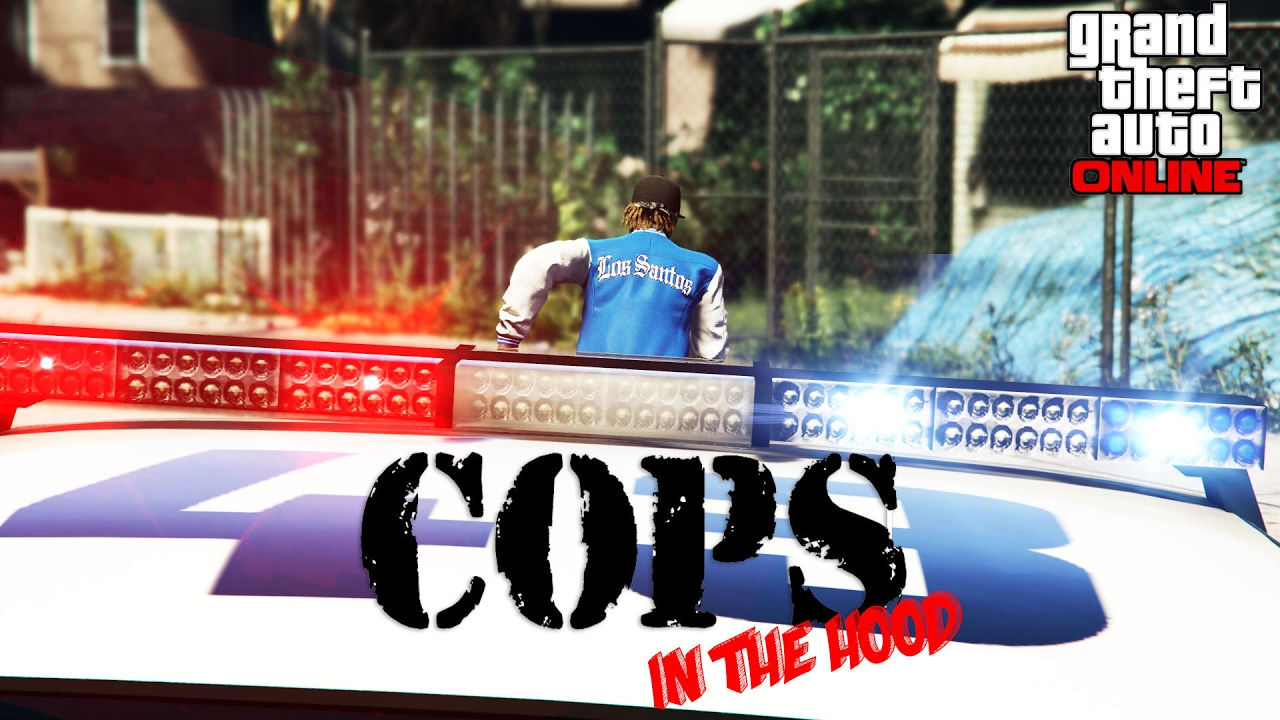 GTA 5 ONLINE COPS IN THE HOOD (BLOODS VS CRIPS) YouTube