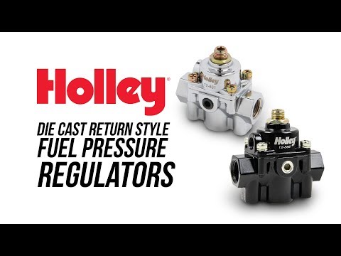 Holley Die Cast Bypass Fuel Pressure Regulators