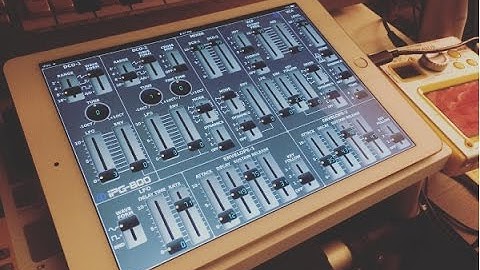 iPG800 + Roland JX10 Support Video & Setup