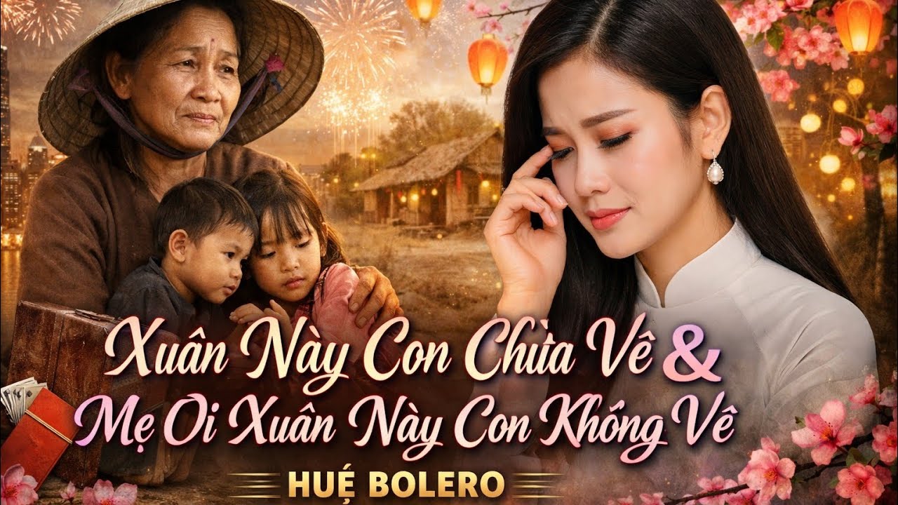 Xuân Này Con Chưa Về & Mẹ Ơi Xuân Này Con Không Về – Huệ Bolero | Nhạc Xuân Xa Quê #giaitri #music 