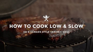 How to Cook Low & Slow on a Ceramic Grill