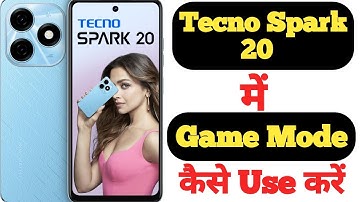 How to use Game Space in Tecno Spark 20 || Tecno Spark 20 me Game Space kaise enable kare ||