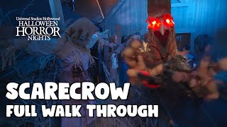 Scarecrow Haunted House At Halloween Horror Nights 2025 Universal Studios Hollywood
