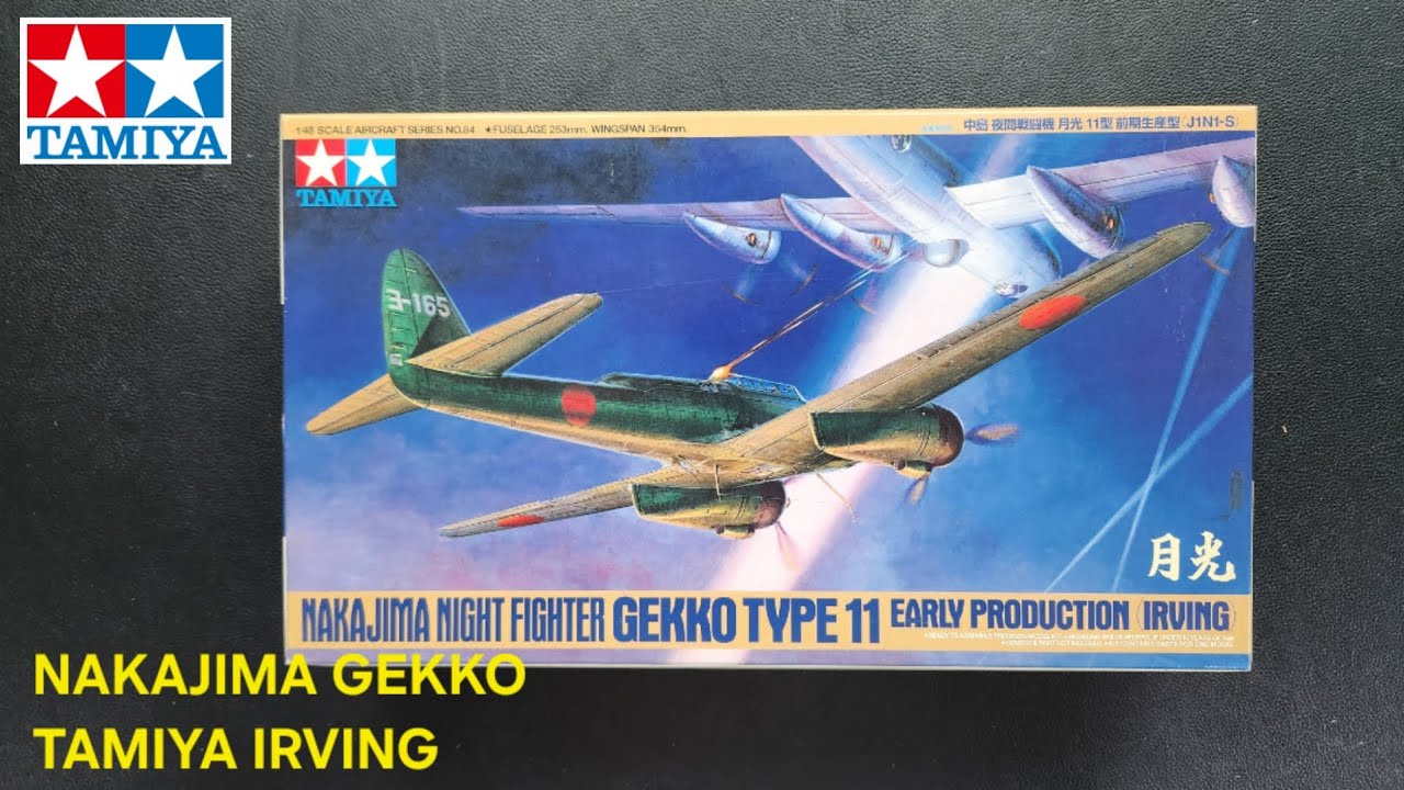 TAMIYA 61084 Nakajima Night Fighter Gekko Type 11 Early Production