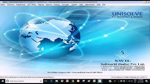 How to Import Customer Supplier Outstanding in Unisolve
