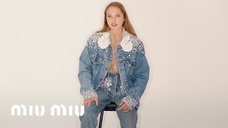 Upcycled By Miu Miu in collaboration with Levi's - YouTube