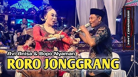 RORO JONGRANG ( Langen Beksan ) Avi Anisa & Bopo Nyaman MMT Campursari Live Bukur - Jaya Baru Audio