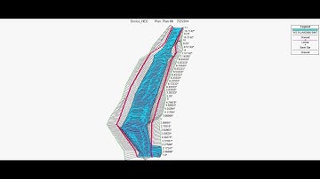 Rabbia Creek, 100-year HEC-RAS Flood Simulation