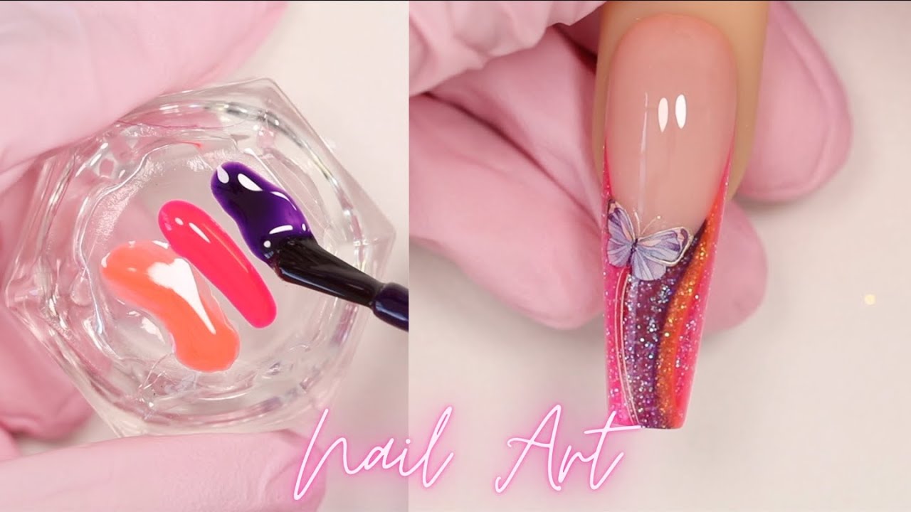 Uñas Acrilicas sin encapsular 💅🏻✨ Nail Art