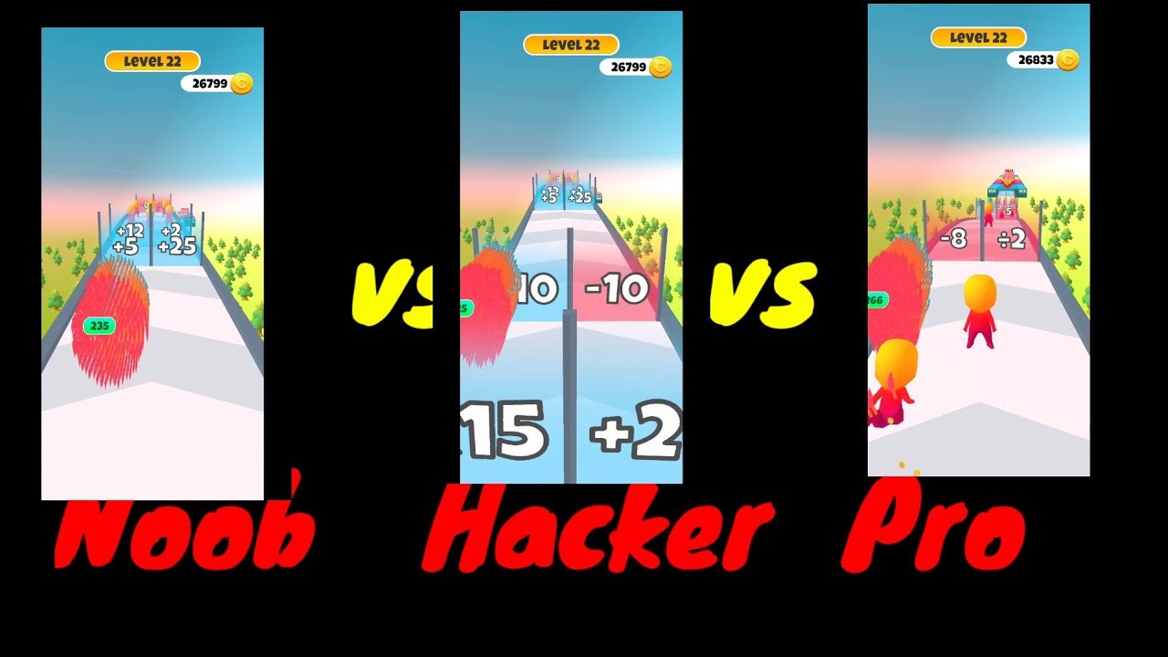 NOOB vs PRO vs HACKER - Arrow fest Hack All Levels GamePlay