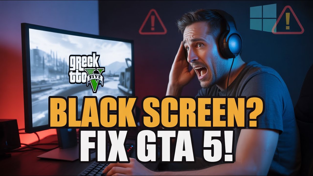 How to Fix GTA 5 Black Screen Problem (2025) - YouTube