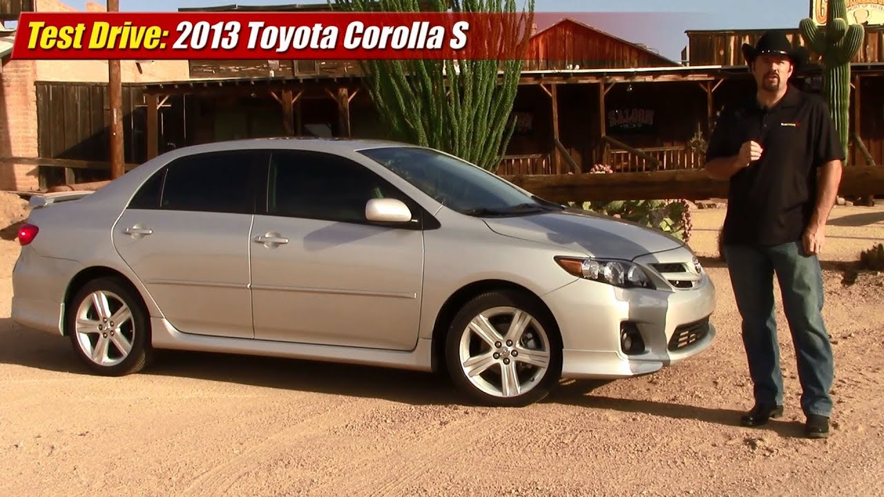 Test drive: 2013 Toyota Corolla S - YouTube