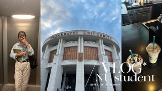 : VLOG:First day of classes in the NU| 