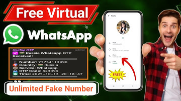 Free Virtual Number For WhatsApp | How To Create Unlimited WhatsApp Account With Virtual Number 2026