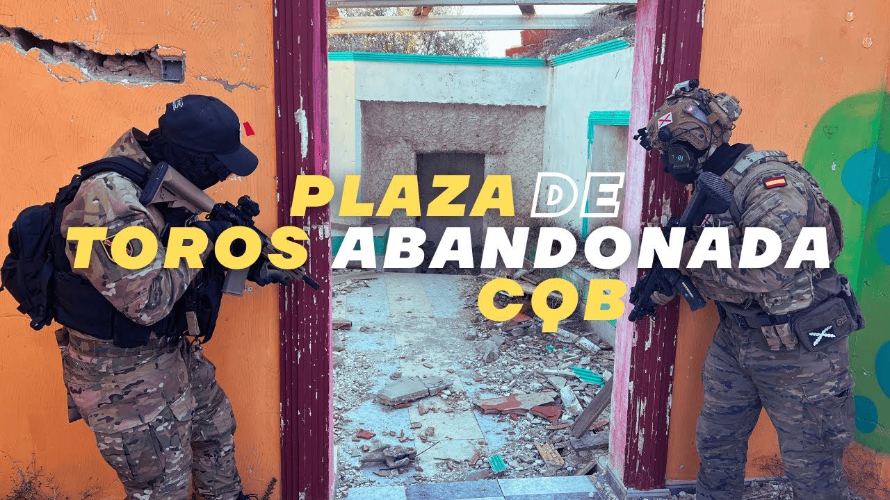 CQB en PLAZA de TOROS ABANDONADA // HK 416D NGRS